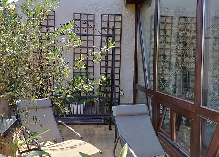 בית נופש Auszeit Rheingauer Rosengarten *