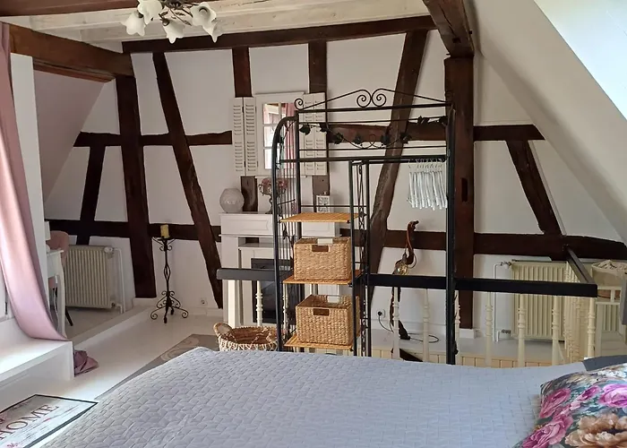 בית נופש Auszeit Rheingauer Rosengarten *